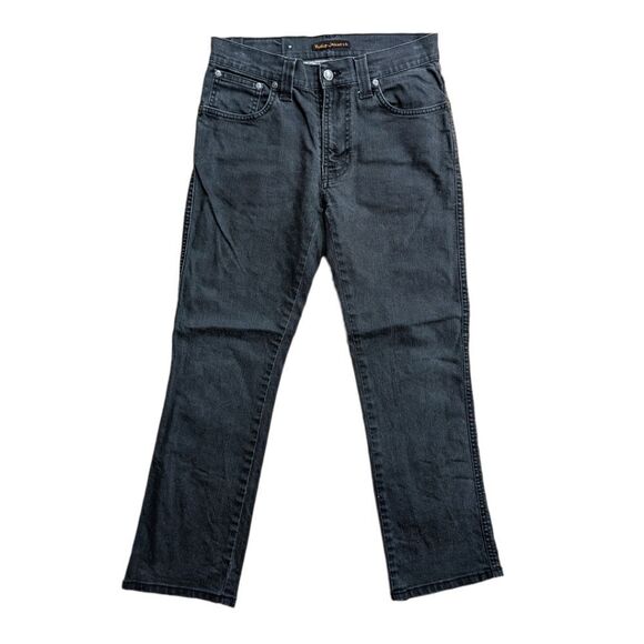 Nudie Jeans Co Men's Charcoal Grey Skinny Jeans Size 30x34 - Picture 1 of 10